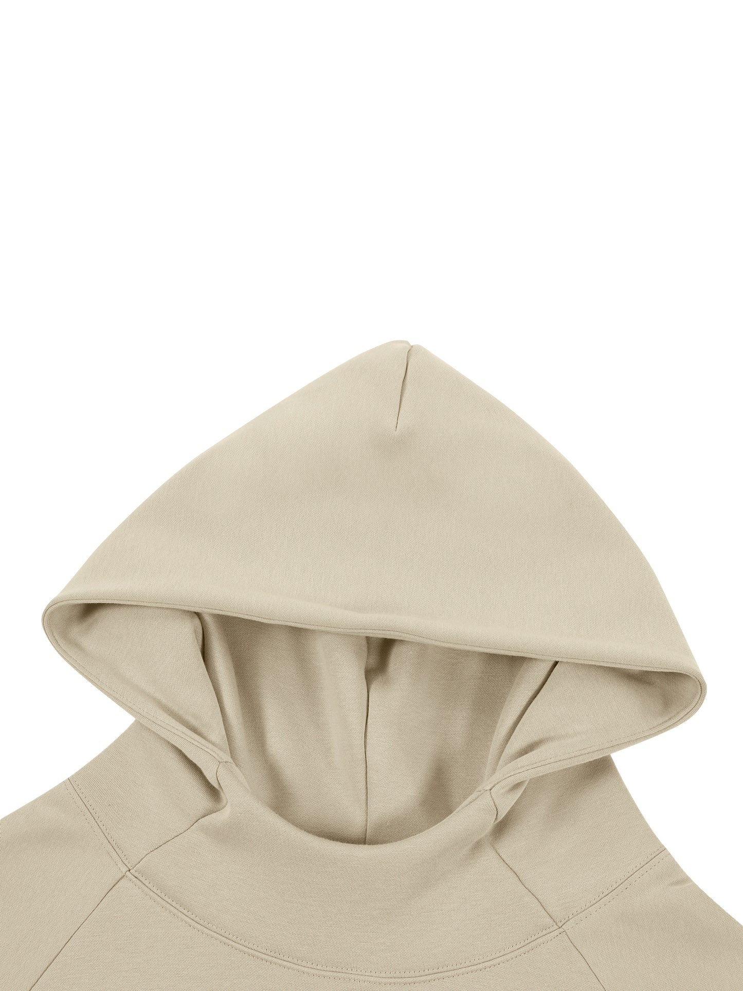 Curved Panel Raglan Hoodie